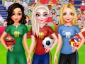 Mchezo BFF Princess Vote For Football 2018