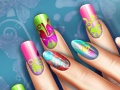 Mchezo Floral Realife Manicure
