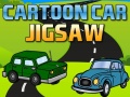 Mchezo Cartoon Car Jigsaw