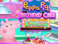 Mchezo Peppa Pig Birthday Cake Cooking