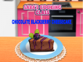 Mchezo Sara's Cooking Class Chocolate Blackberry Cheescake