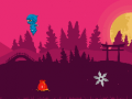 Mchezo Jumping Ninjas deluxe