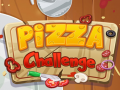 Mchezo Pizza Challenge
