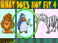 Mchezo What Does Not Fits 4