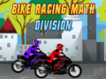 Mchezo Bike Racing math Division