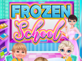 Mchezo Frozen School