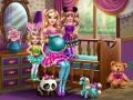 Mchezo Barbie With Twins