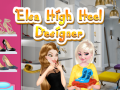 Mchezo Elsa High Heel Designer