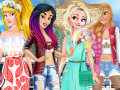 Mchezo Princesses Welcome Summer Party