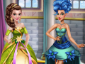 Mchezo Dolly Princess vs. Villain Dress Up