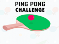 Mchezo Ping Pong Challenge