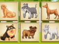 Mchezo Dogs Memory
