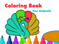 Mchezo Coloring Book: Zoo Animals