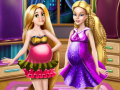 Mchezo Pregnant Princesses Wardrobe