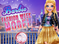 Mchezo Barbie Fashion Week Model