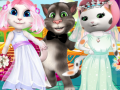 Mchezo White Kittens Bride Contest