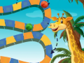 Mchezo Giraffe Dice Race