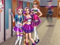 Mchezo Modern Girls Collage Day
