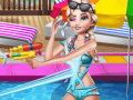 Mchezo Sisters Pool Party