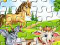 Mchezo Farm Animals Jigsaw