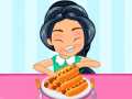 Mchezo Princess Hotdog Eating Contest
