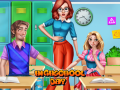 Mchezo Highschool Day