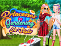 Mchezo Princesses Gardening in Style