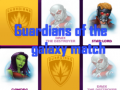 Mchezo Guardians of the galaxy match