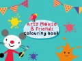Mchezo Arty Mouse & Friends Coloring Book