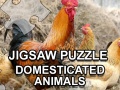 Mchezo Jigsaw Puzzle Domesticated Animals