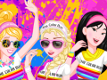 Mchezo Princess Color Run