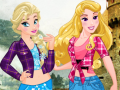 Mchezo Princess Fall Flannels