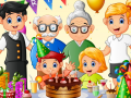 Mchezo Happy Birthday With Family