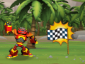 Mchezo Baze and the monster machines Robot riders learn to code