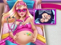 Mchezo Superhero Pregnant Emergency