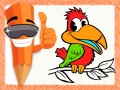 Mchezo Birds Coloring