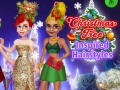 Mchezo Christmas Tree Inspired Hairstyles
