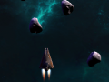 Mchezo Asteroid Frenzy