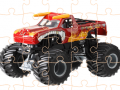Mchezo Monster Truck Jigsaw Challenge