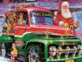 Mchezo Santa Trucks Jigsaw
