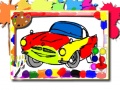 Mchezo Racing Cars Coloring Book