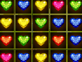Mchezo Heart Gems Connect
