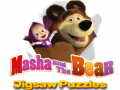 Mchezo Masha and the Bear Jigsaw Puzzles