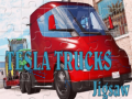 Mchezo Tesla Trucks Jigsaw 
