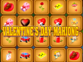 Mchezo Valentines Day Mahjong