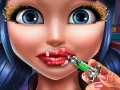 Mchezo Dotted Girl Lips Injections