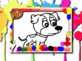 Mchezo Dogs Coloring Book