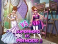 Mchezo Annie Superhero vs Princess