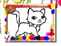 Mchezo Sweet Cats Coloring