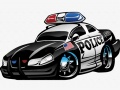 Mchezo Police Cars Memory